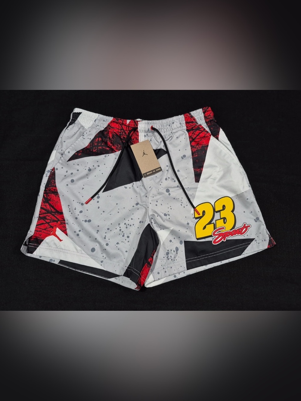 Jordan Essentials Men's 5" Poolside Shorts IB8818-011 NEW Nike Air Jordan short